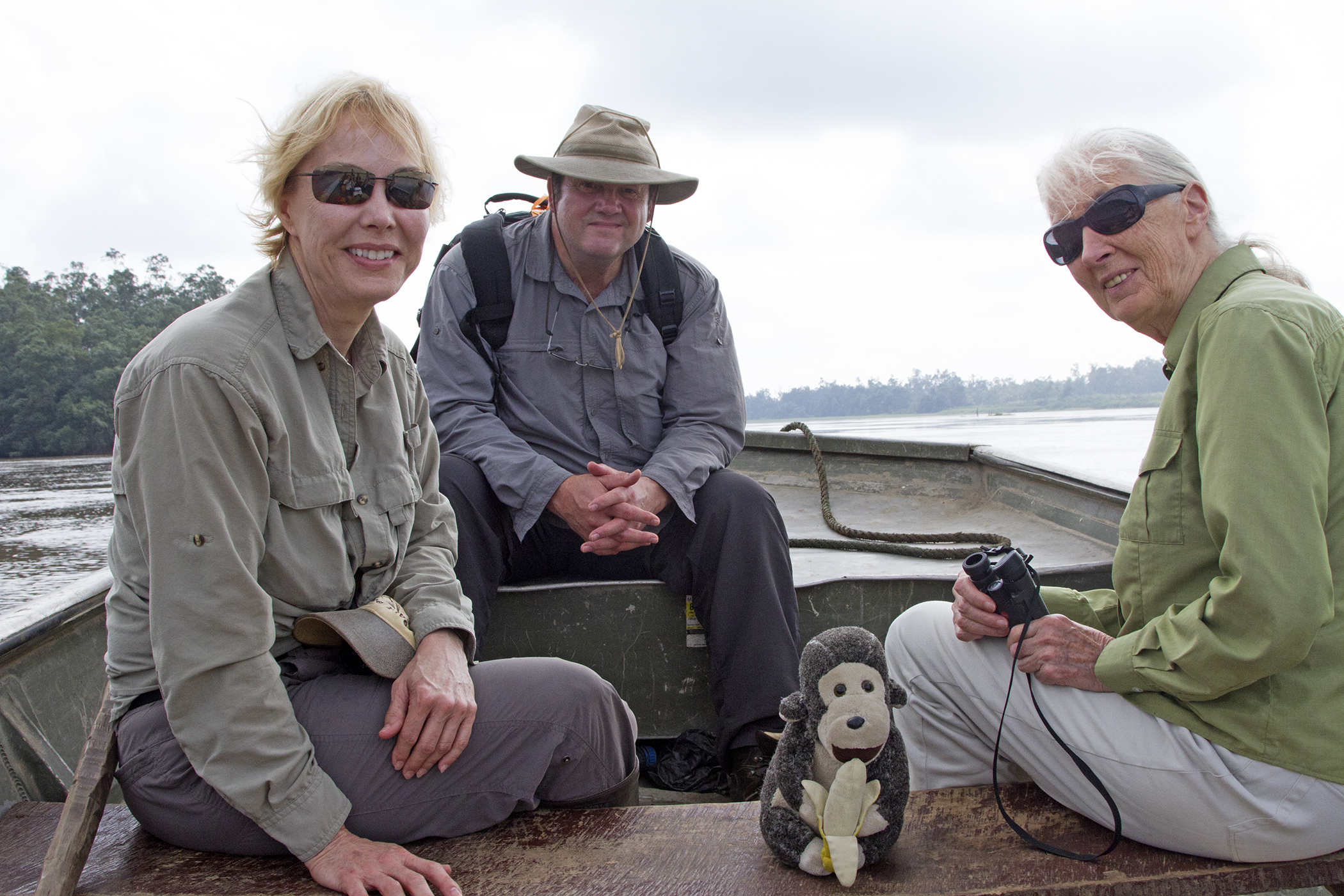 Becci, Mark, Dr Goodall in the Congo
