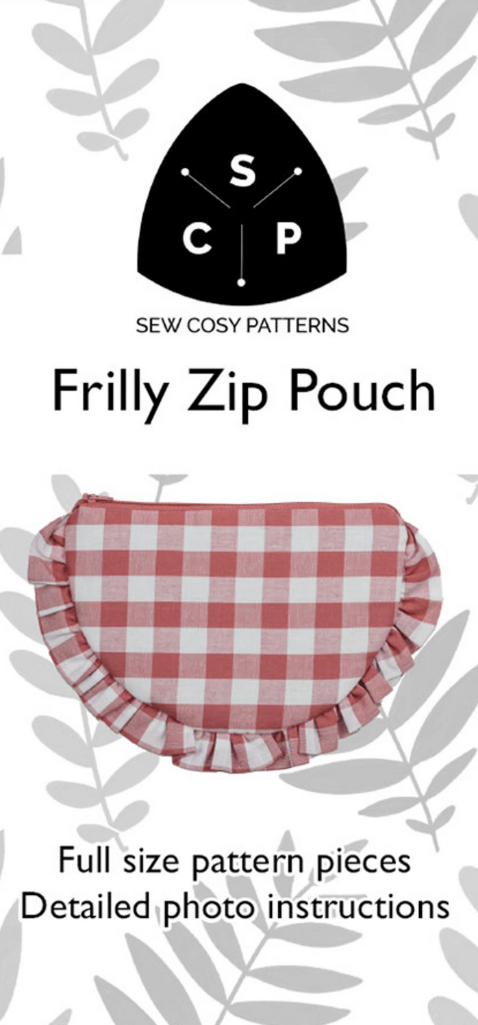 Thumbnail: Frilly Zip Pouch Pattern