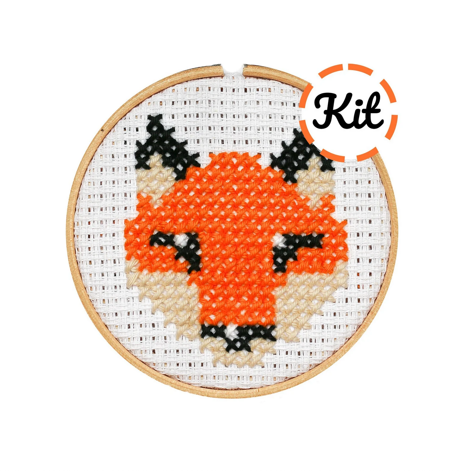 Fox Cross Stitch Kit