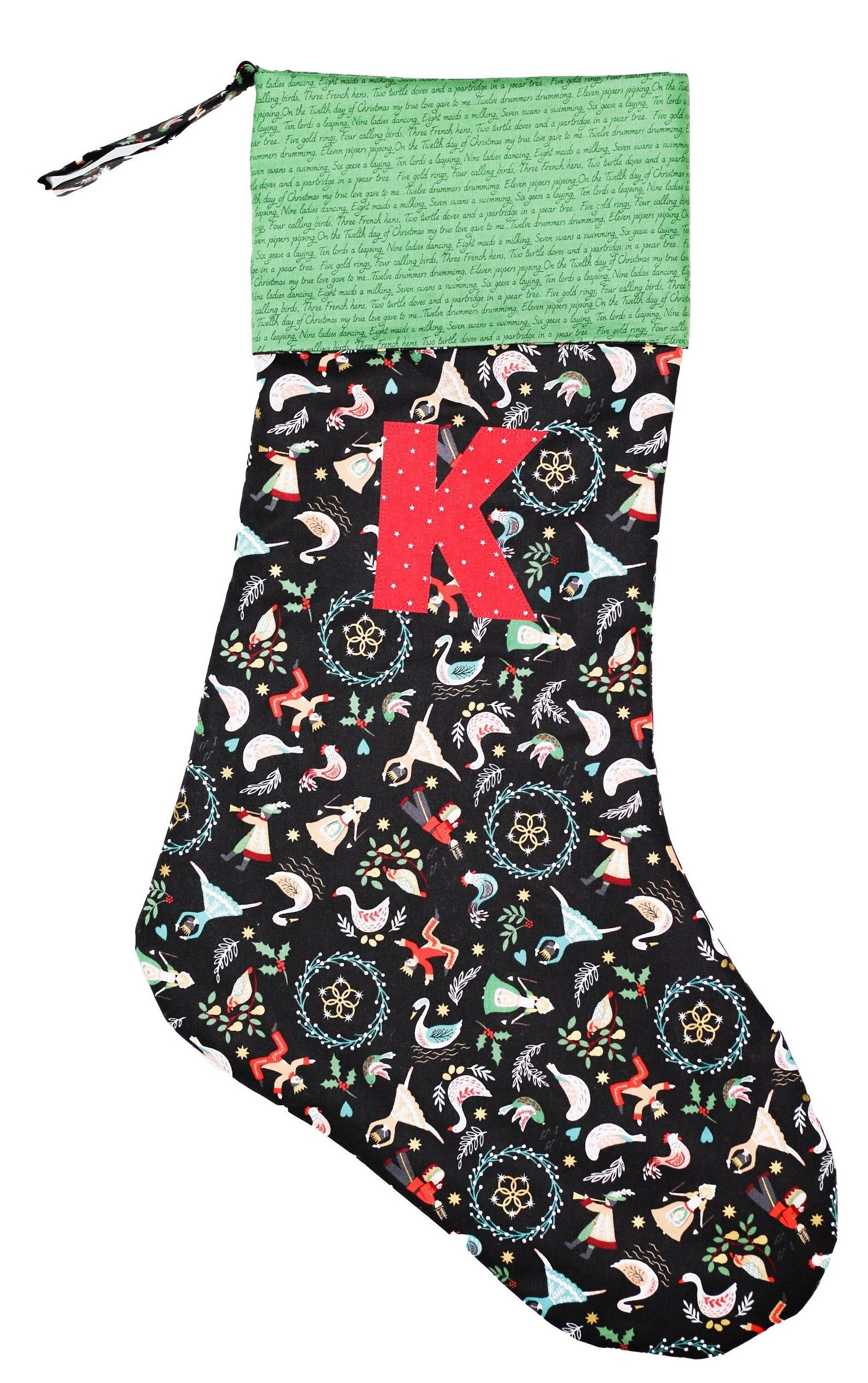 Large Christmas Stocking Sewing Pattern