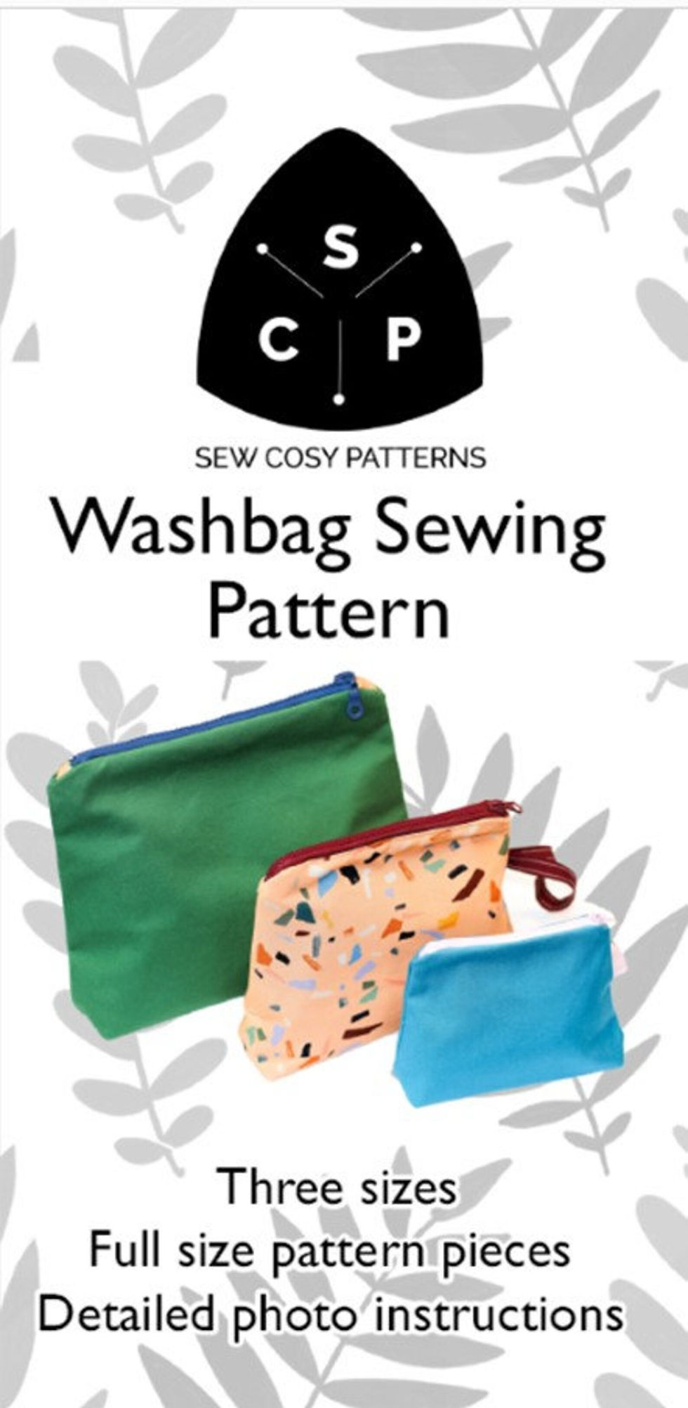 Thumbnail: Wash Bags Sewing Pattern