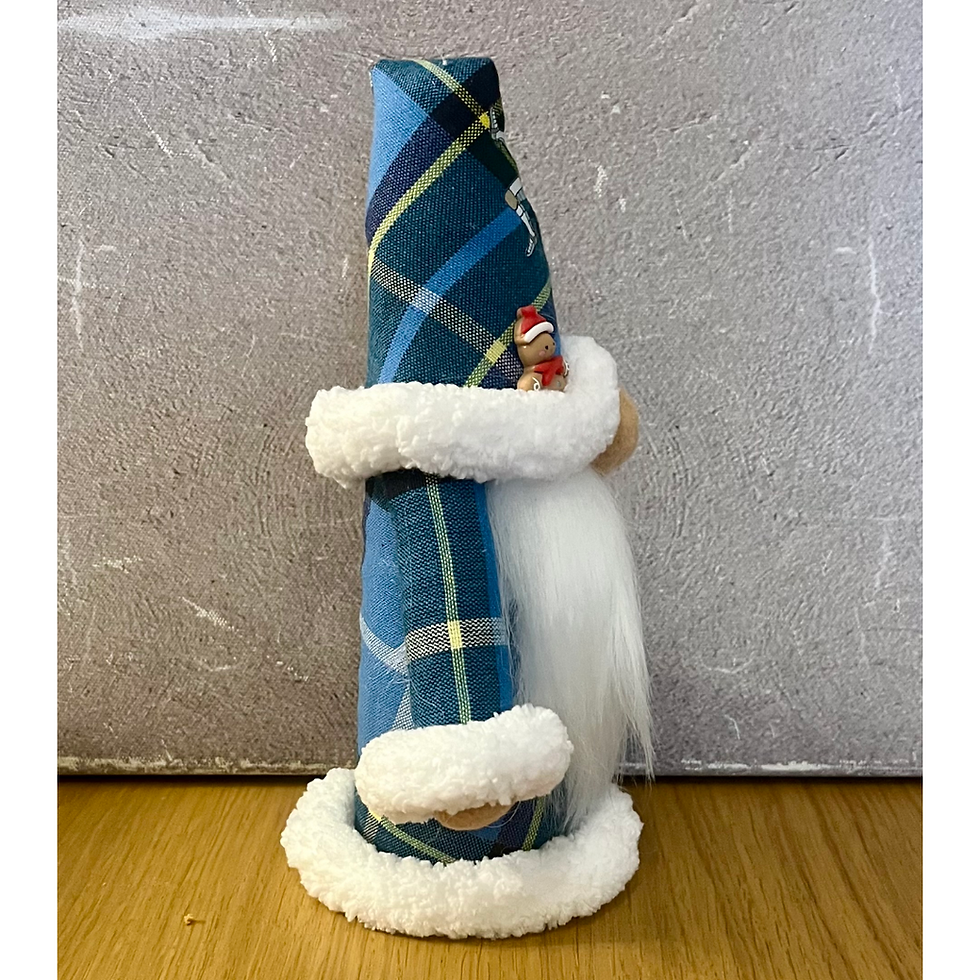 Thumbnail: Manx Tartan Christmas Tree Topper