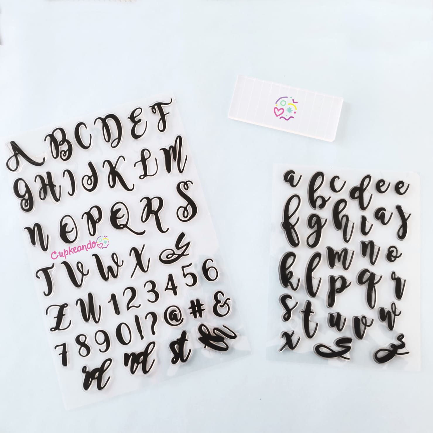 Sellos de letras EXTRAGRANDES +Tablilla