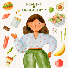 French B2 Reading Practice - Les avantages d'une alimentation saine