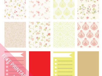 FREE Printable Box planner stickers: CLASSY SPRING Printable | Digital | Planner stickers printable