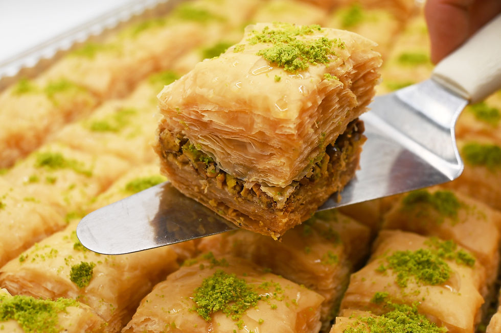 Classic Pistachio Baklava Tray