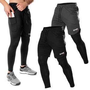 Short Deportivo Con Calza Termica Larga SetX2 Expert El Rey