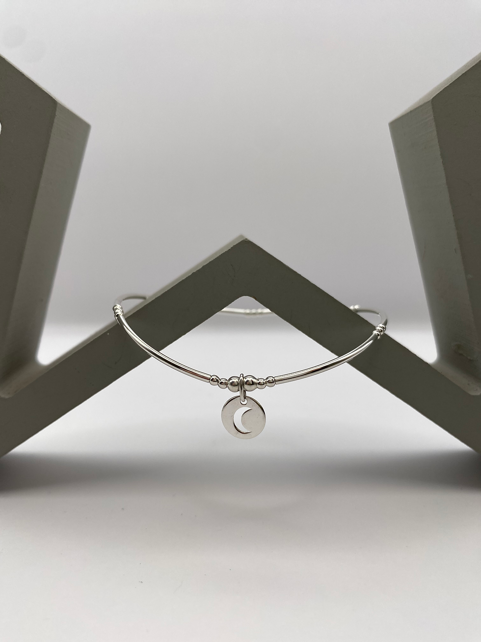 Moon Mini Disc Bracelet