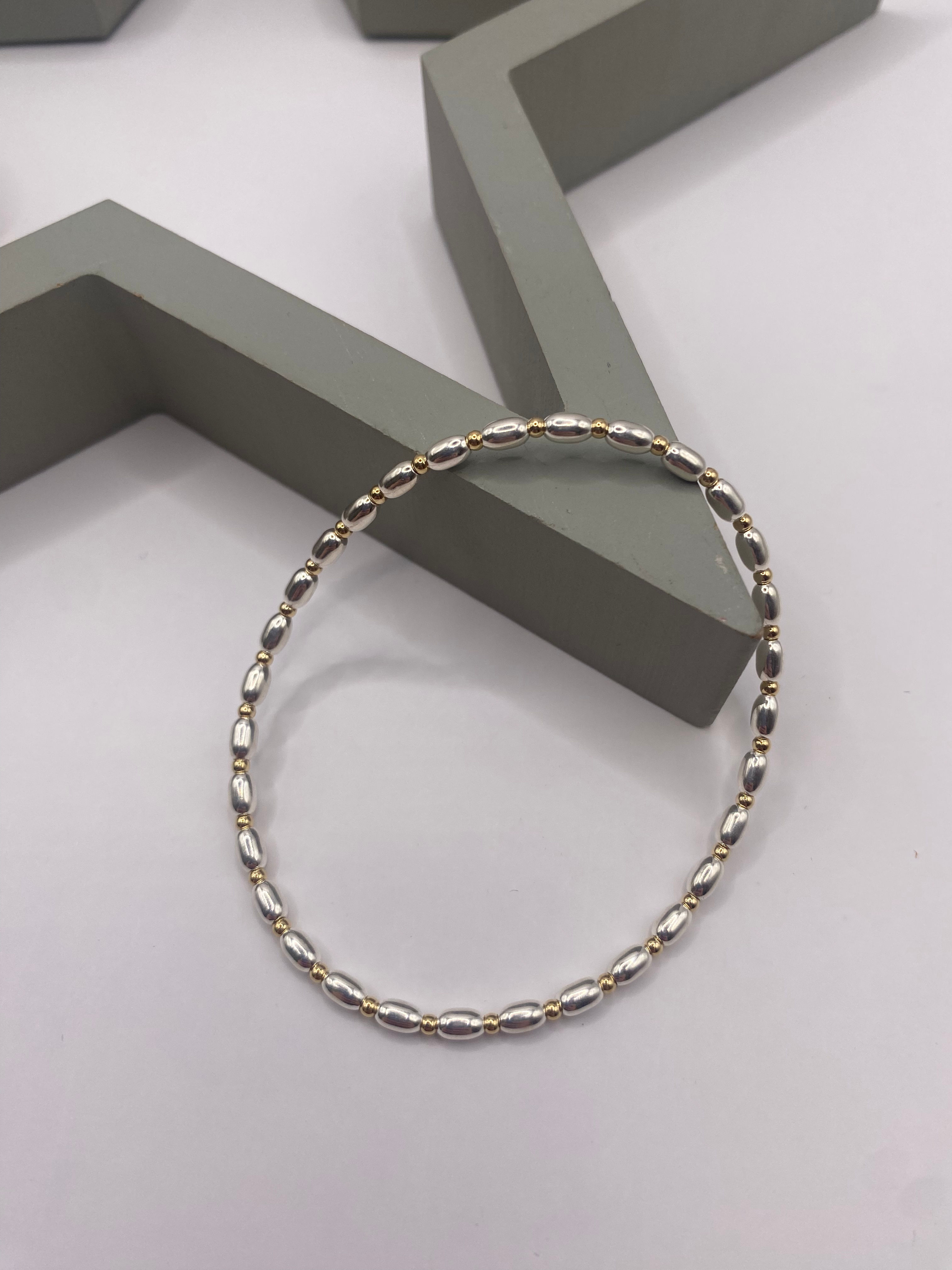 Two Colour Grain Bracelet