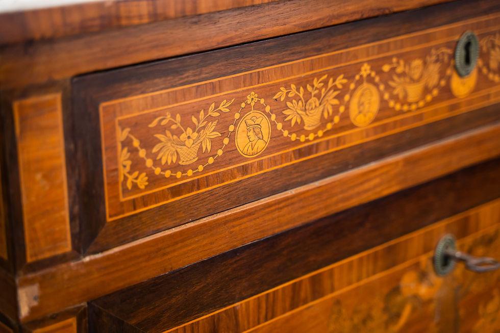 Miniatura: secretaire in legno