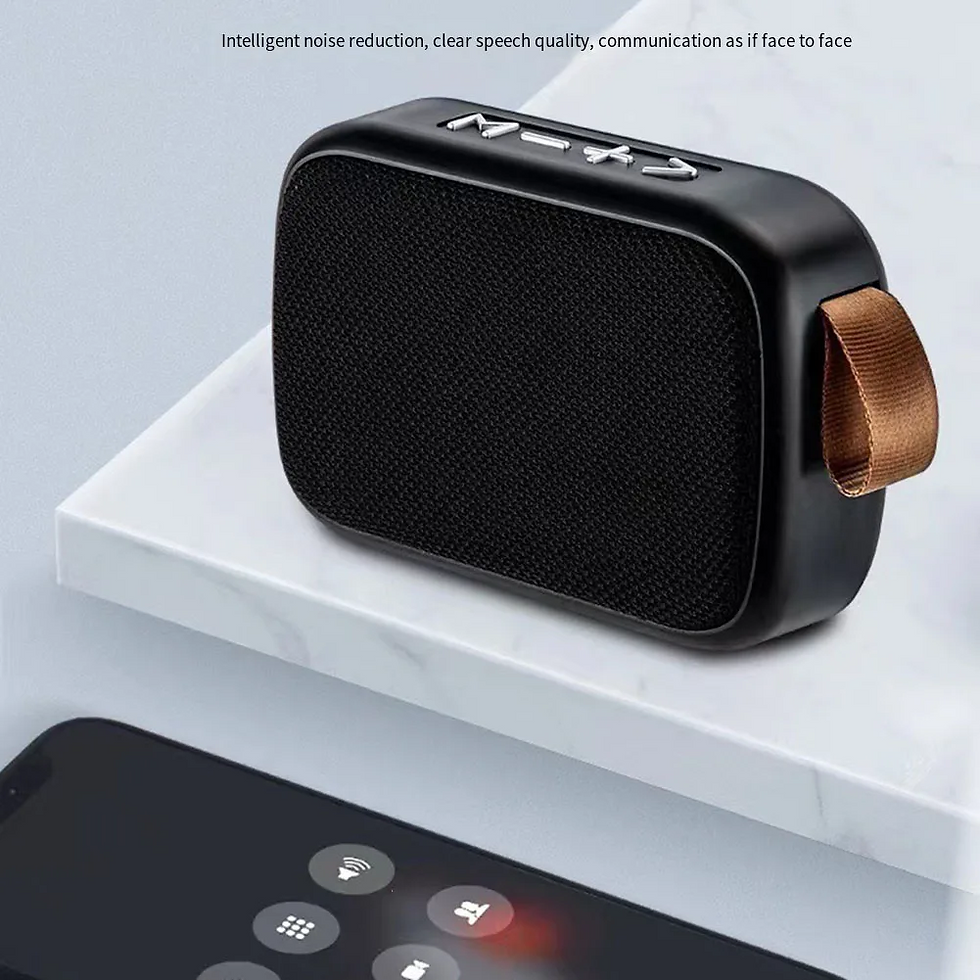 Thumbnail: Portable Speakers Outdoor Bluetooth 5.0 Mini Oxford Loudspeaker Wireless Column 