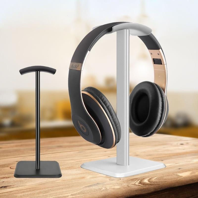 Thumbnail: Universal Headphone Holder Rack Space Saving Headset Stand Rack Desktop Organize