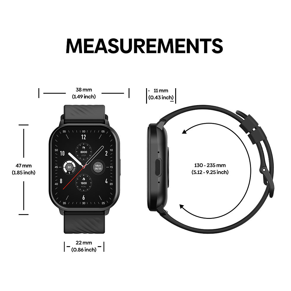 Thumbnail: New Zeblaze GTS 3 Voice Calling Smart Watch Ultra-big 2.03'' HD Screen 24H Healt
