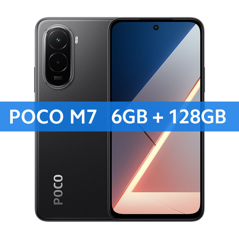 Thumbnail: Xiaomi Smartphone POCO M7 Global Version Snapdragon 685 NFC 7000mAh 6.9" FHD+Dot
