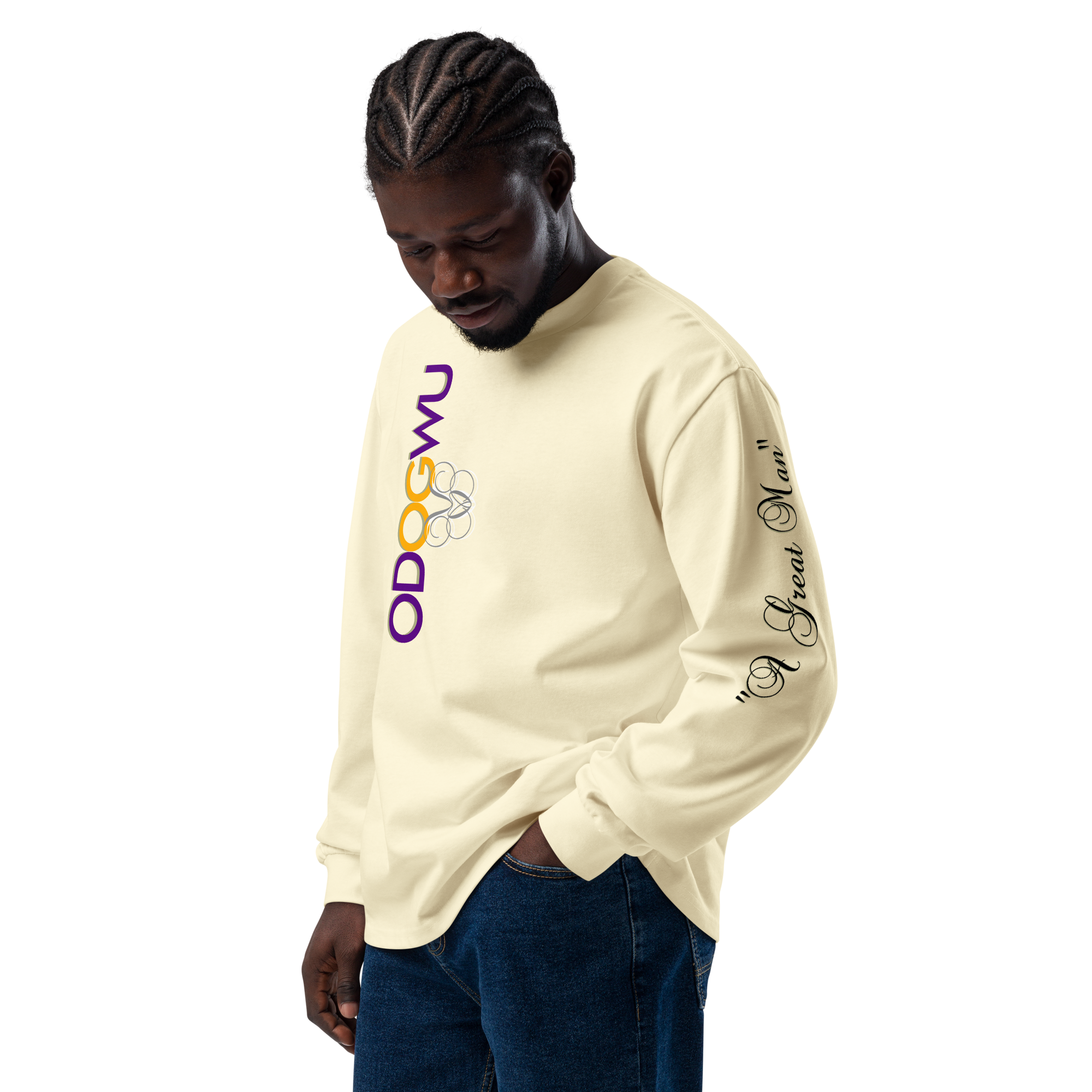 M: sweatshirts: "ODOGWU", premium heavy