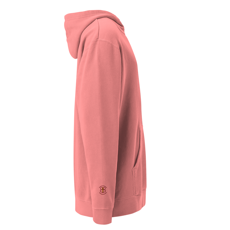 Thumbnail: M: hoodies: "Straight Talk", pigment-dyed, pullover