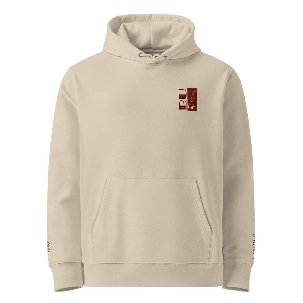 Thumbnail: M: hoodies: "Bars Up", organic pullover