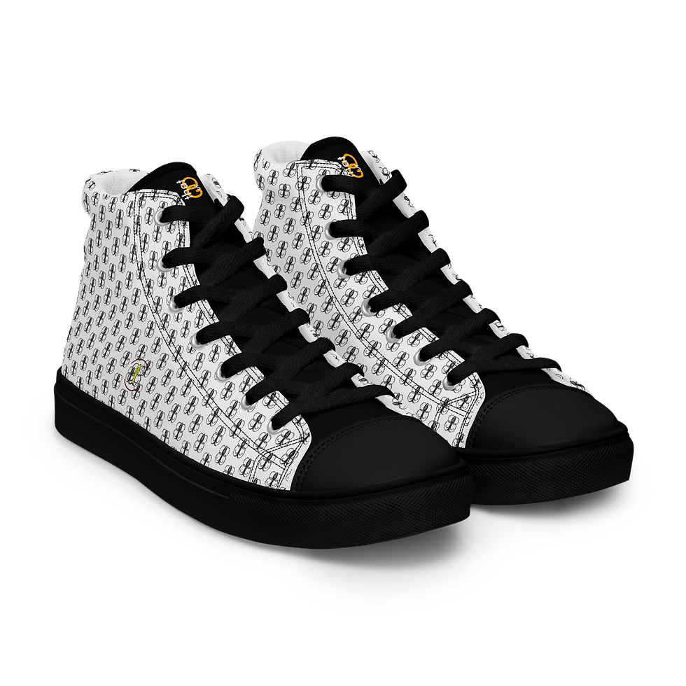 Thumbnail: M: footwear: "I'Nigma", high-top sneakers .blk.wht