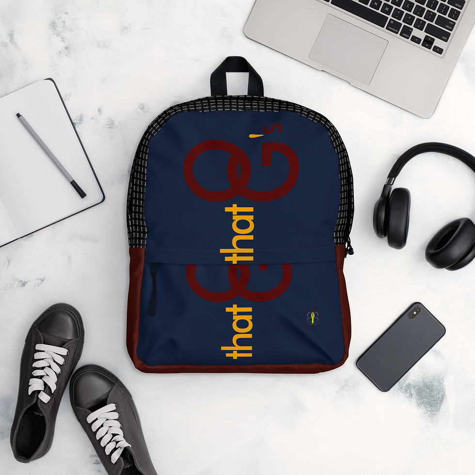 Thumbnail: M: bags: "that OG's", backpack .nvy