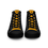 Thumbnail: M: footwear #125263: "Tongues", high-top sneakers.blk/gld