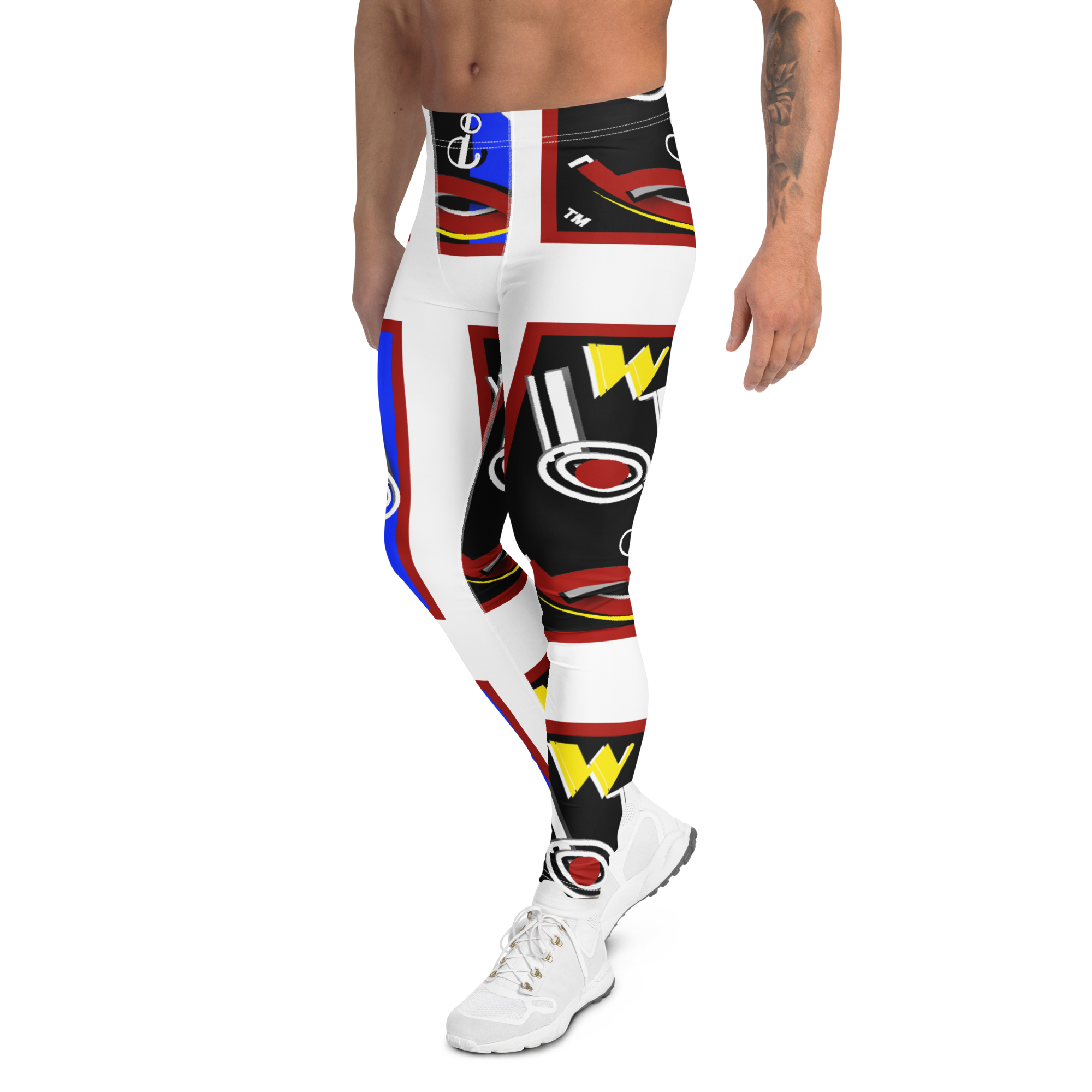 M: sportswear #123261: "WTF", leggings .wht