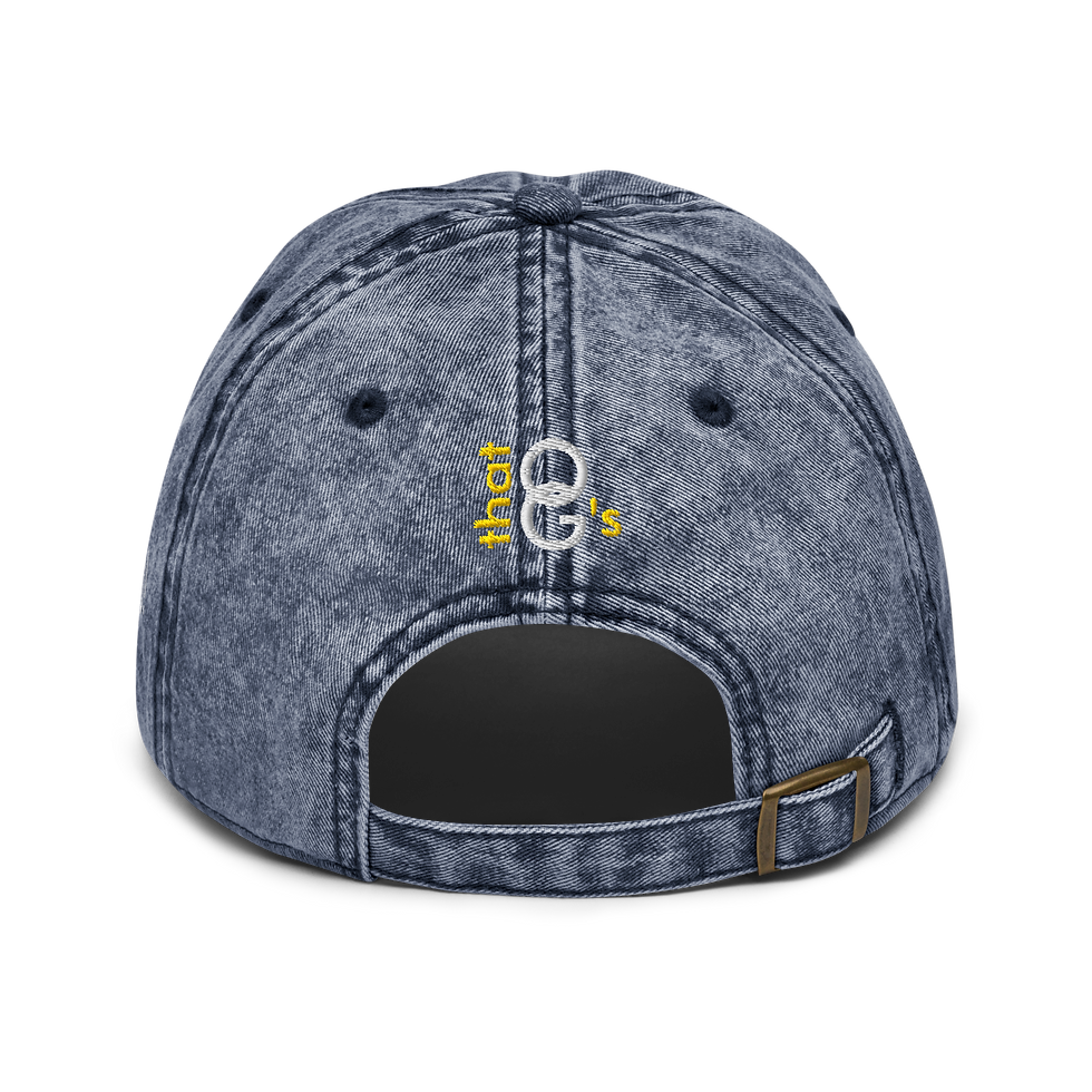 Thumbnail: M: hats+: "that OG's", vintage twill cap