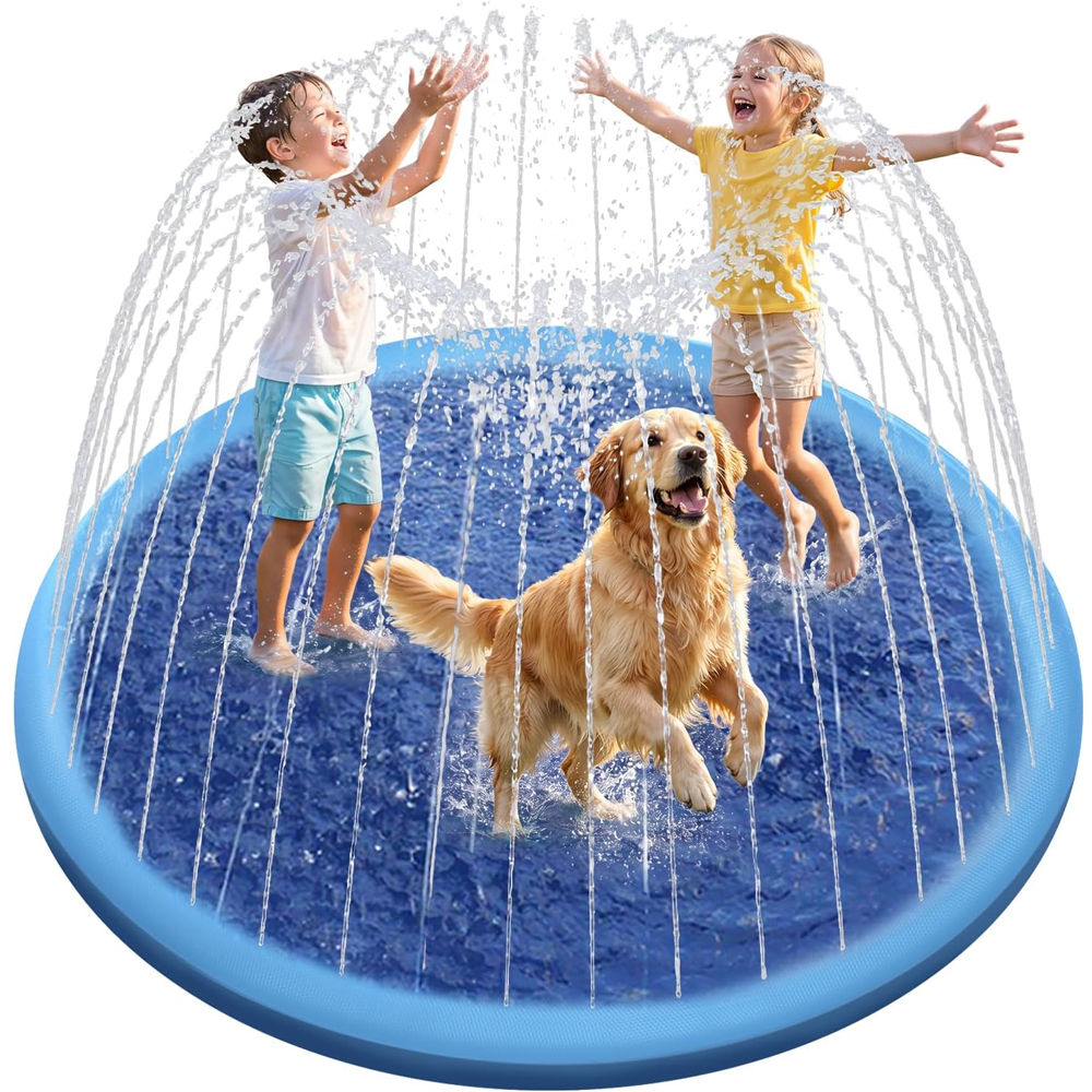 Pet Swimming Pool & Sprinkler Pad UK | Heatwave Summer Fun