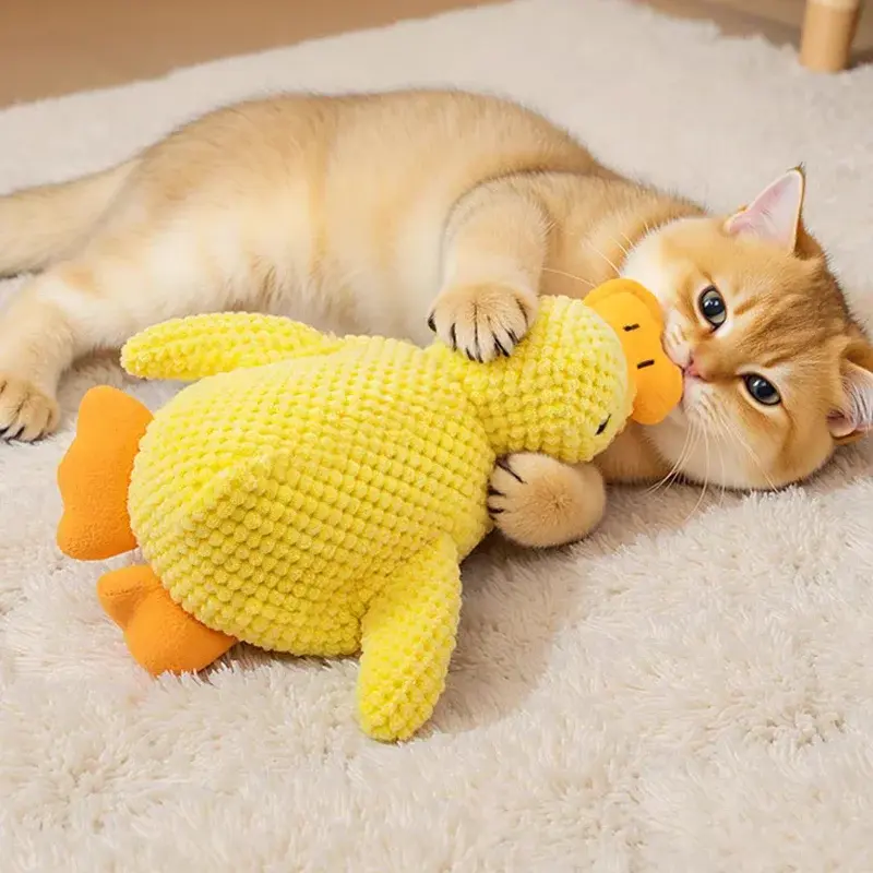Thumbnail: Stomping Duck Dog Toy – Bite Resistant Teeth Cleaning Chew