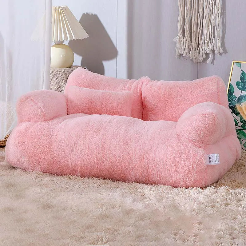 Thumbnail: Luxury Cat Sofa Bed – Winter Warm Nest for Cats & Small Dogs