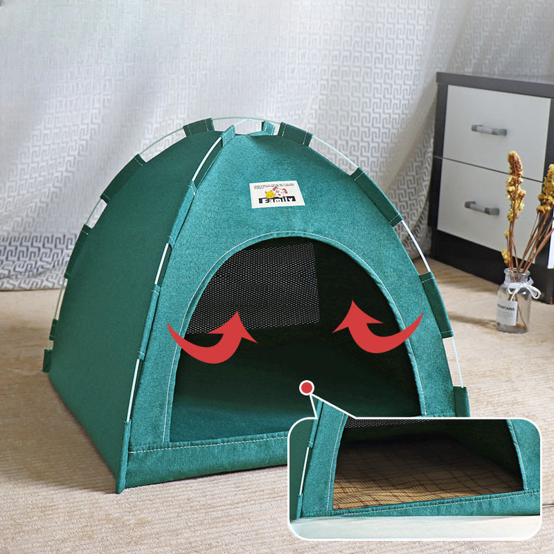 Thumbnail: Foldable Pet Tent House – All-Season Cat & Dog Cave, 12 Variants