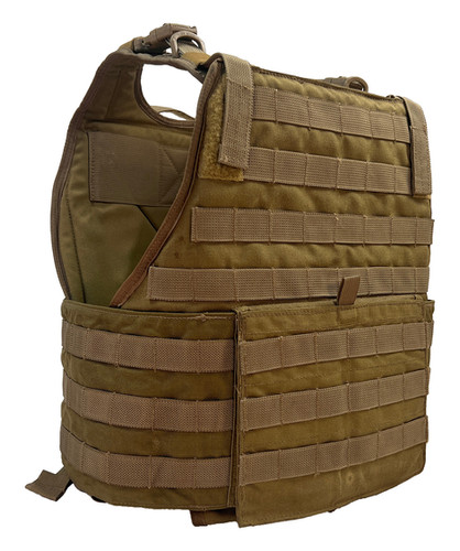 XL | Eagle Industries MBAV Plate Carrier, Khaki w/ Soft Armor