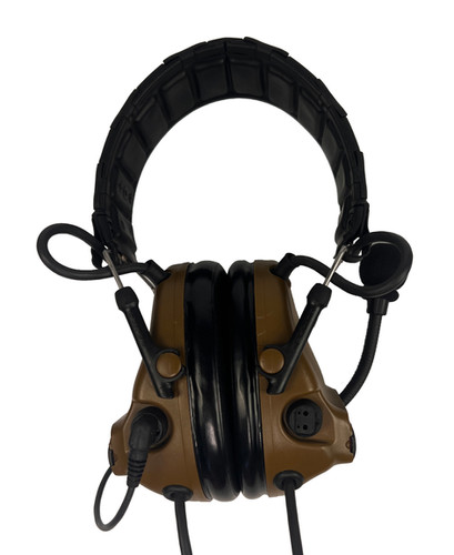 3M Peltor Comtac III Dual Lead Headset, Coyote Brown | Catalyst