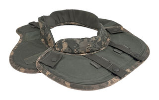 IOTV Ballistic Neck/ Collar Yoke Protector Set w/ Soft Armor, UCP