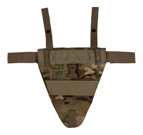 米軍　実物　IOTV GROIN PROTECTOR OUTERSHELL USGI IOTV Groin Protector, Woodland Camo, No Armor - Venture