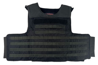 Point Blank SWAT Plate Carrier Body Armor Vest, Black w/ IIIA Soft