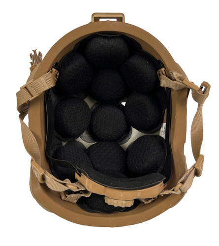 MEDIUM | Gentex High Cut ECH USMC Ballistic Combat Helmet IIIA+