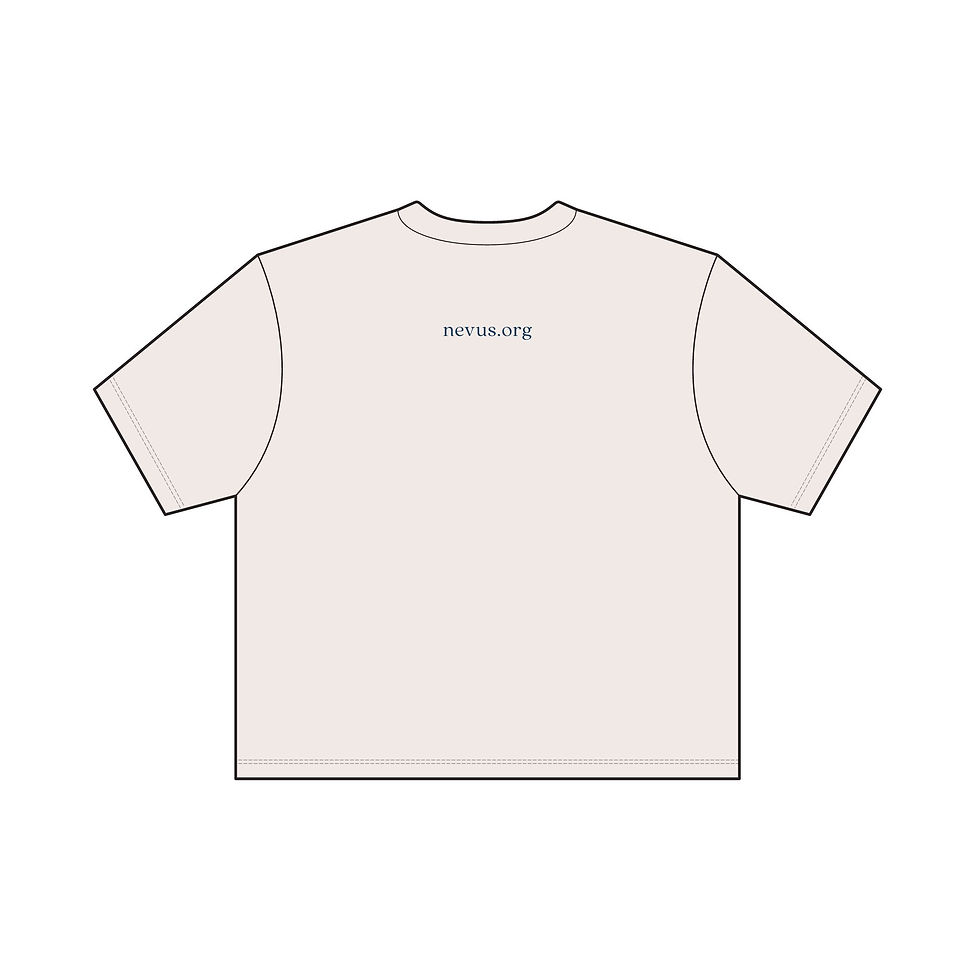 Thumbnail: Nevus Outreach Women's Garment-Dyed Tee — 'nevus' Logo Charity Awareness Shirt