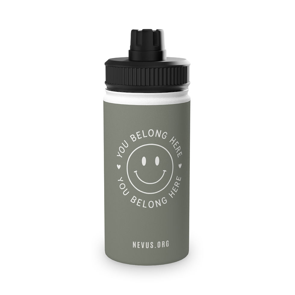 Thumbnail: "You Belong Here" Stainless Steel Water Bottle 