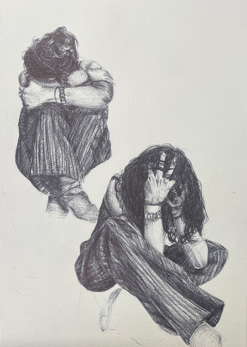 Experiment of using my body language to convey vulnerability to an audience
