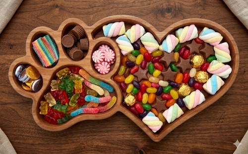 Heart and Paw Tray | Bark Crafters