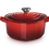 Thumbnail: Le Creuset Cast Iron Heart Shaped Casserole with Heart Knob Cerise