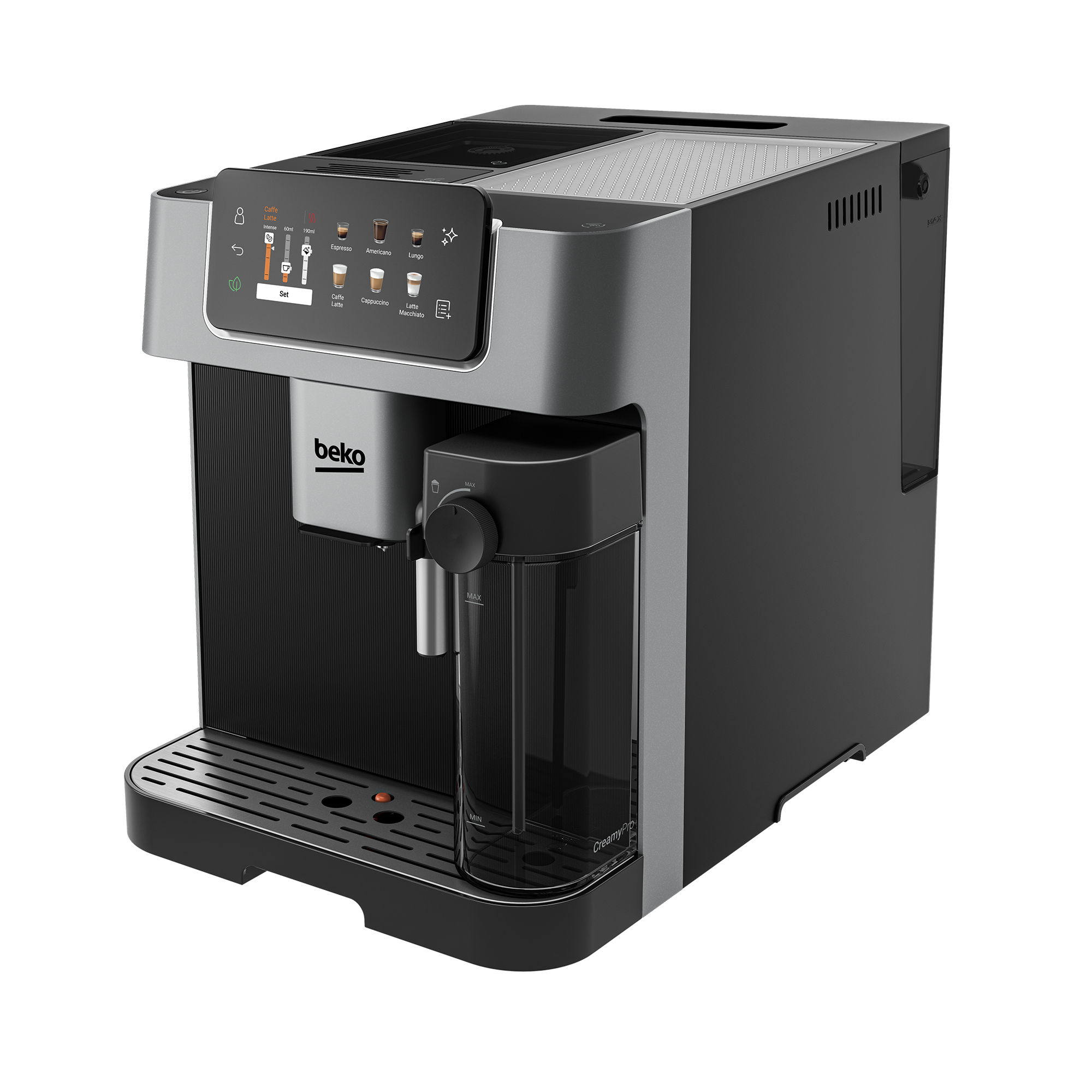 Beko Automatic Coffee Machine Black 19 Bar