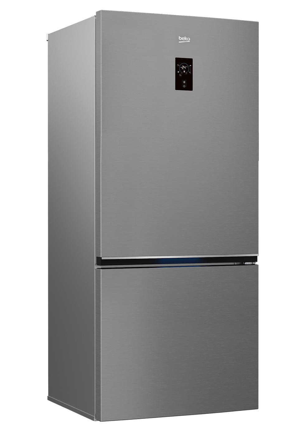 Thumbnail: Beko Fridge Freezer No Frost HarvestFresh Stainless Steel