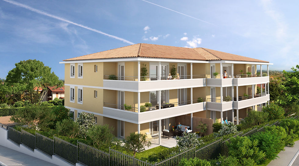 Miniature : Appartement neuf 3P exposé plein sud  Mandelieu