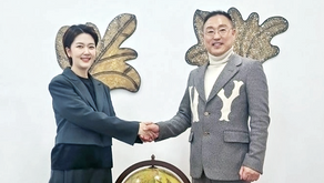 영·호남 화합의 향기로운 인연-박찬보 회장과 이윤아 아나운서협회장