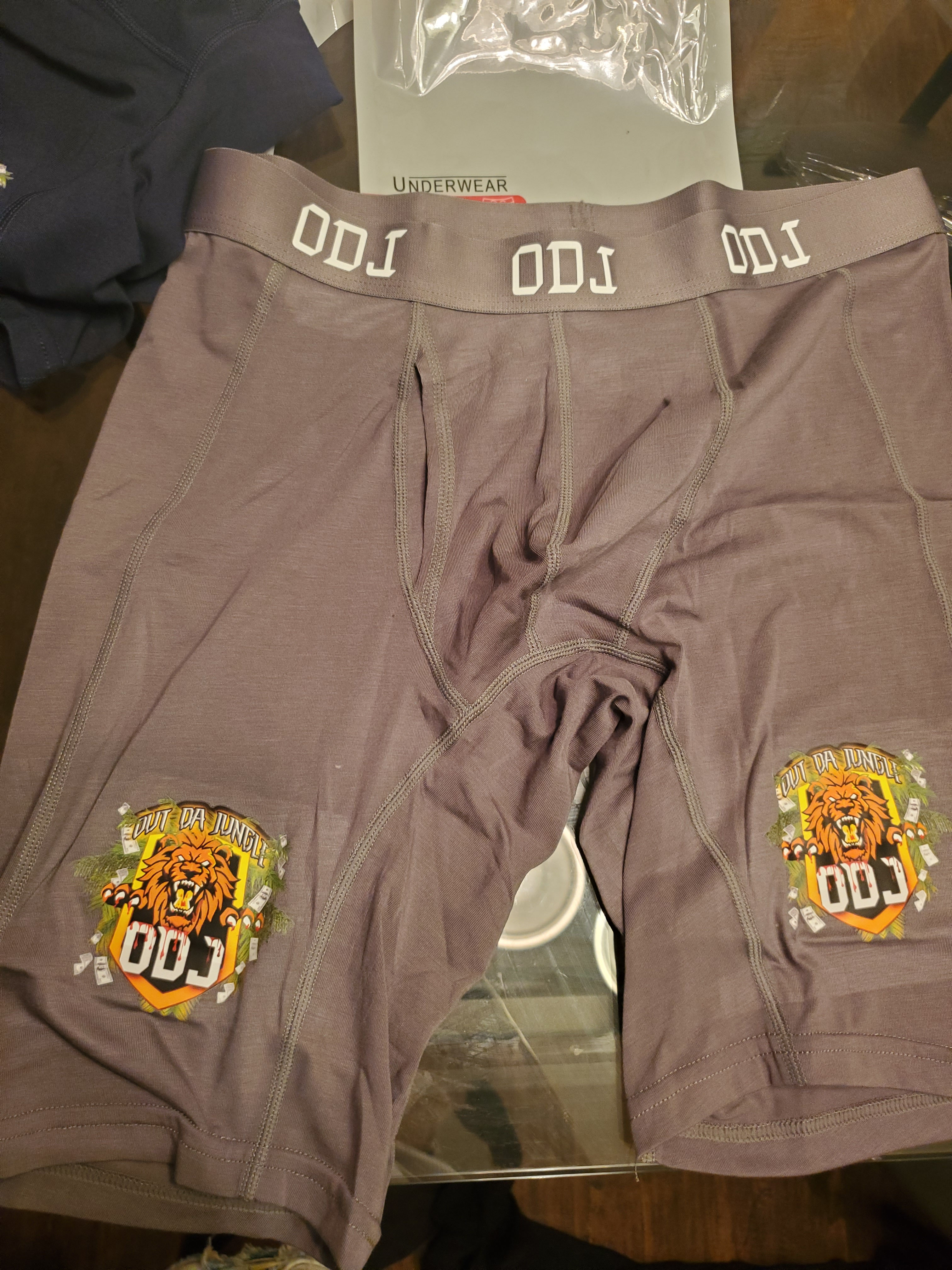 Grey boxer briefs 