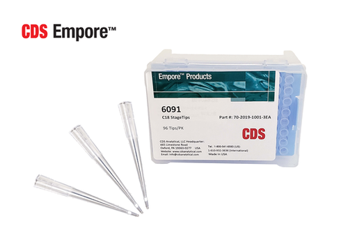 CDS Empore 6091 C18-HD StageTips — Peptide Desalting for LC-MS