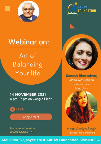 Art of Balancing your Life