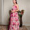 Thumbnail: Elegance Floral Printed Georgette Gown