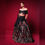Thumbnail: Wedding seasoned black color Sequence Lehenga